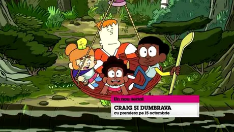 Cartoon Network lansează “Craig şi Dumbrava”, un nou serial animat de aventură