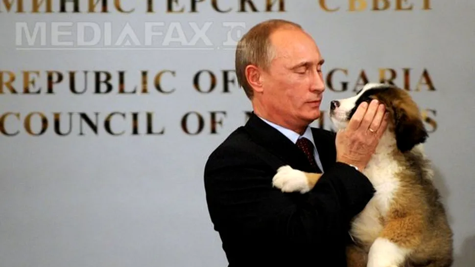 Vladimir Putin a primit de la premierul bulgar un caine