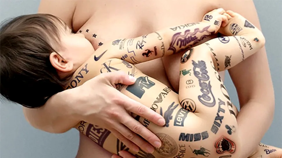 Bebelusii tatuati ai fotografului Dietrich Wegner (Poze)