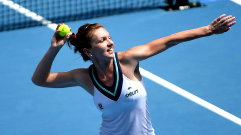 Simona Halep s-a calificat în sferturi la Australian Open 2014