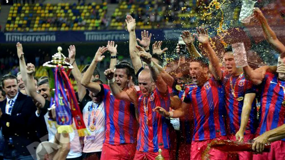 Steaua a câștigat Supercupa României, după ce a învins Petrolul Ploiești cu 3-0