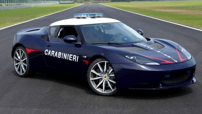 Lotus Evora S Carabinieri