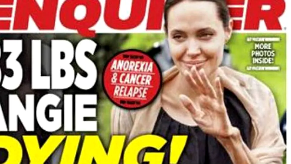 
Angelina Jolie este pe patul de moarte?