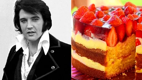 Tortul cu căpşune preferat al lui Elvis Presley