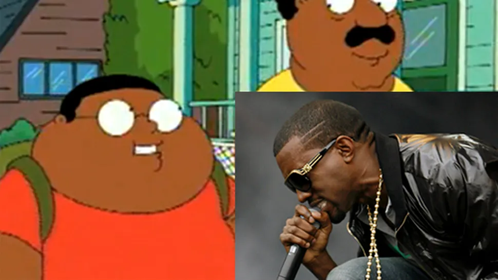 Kanye West, personaj de desene animate
