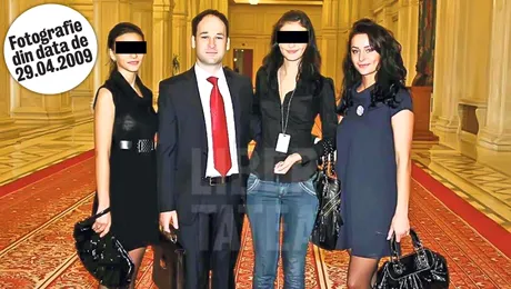 Robert Negoita si-a dus prostituatele in Parlament