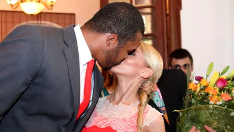 Cabral si Andreea Patrascu au facut cununia civila (Poze & Video)