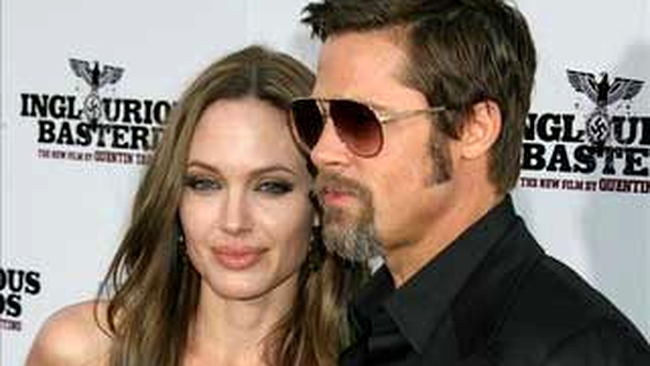 Brad Pitt si Angleina Jolie 