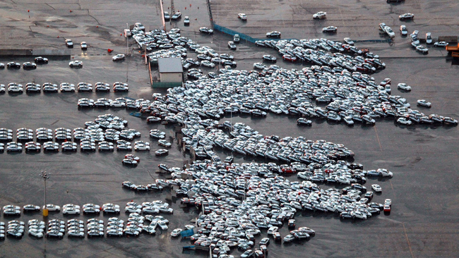 masini luate de tsunami