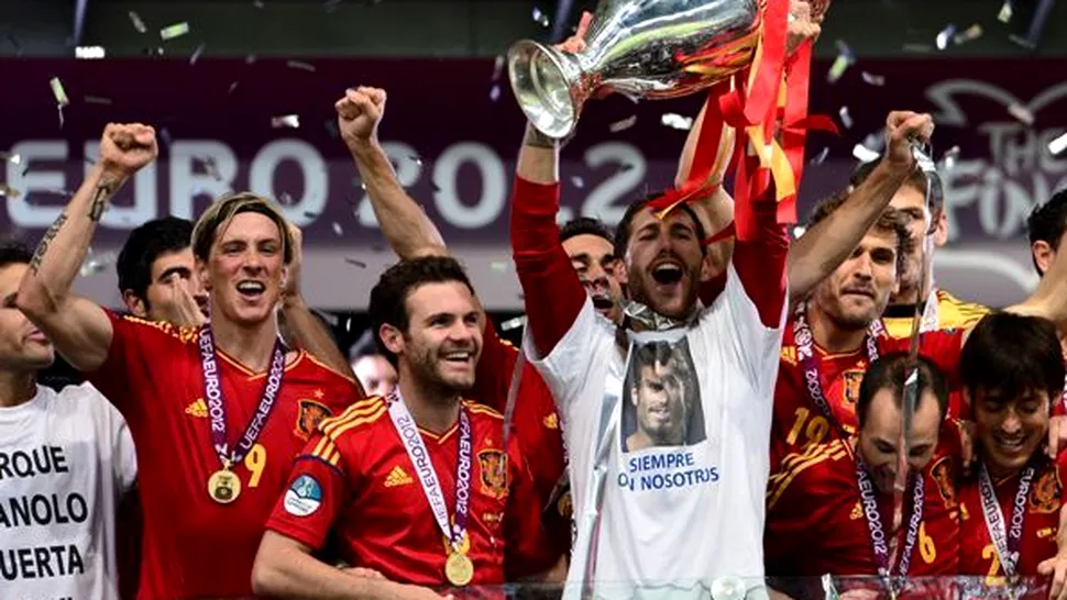 EURO 2012: Spania-Italia 4-0, Spania este campioana europeană!