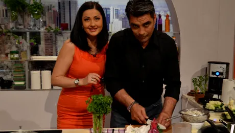 Gabriela Cristea Toader şi-a pus soţul să gătească