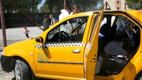 Tânăra care a înjunghiat un taximetrist a fost prinsă de polițiști