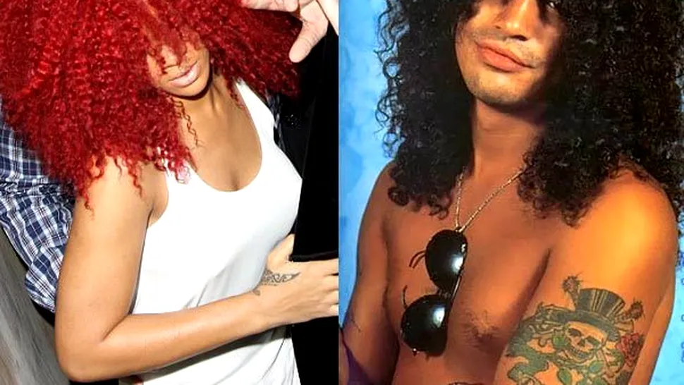 Rihanna, fiica nerecunoscuta a lui Slash?!
