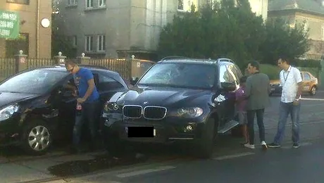 Stefan Banica Jr., implicat intr-un accident auto! S-a ales cu dosar penal