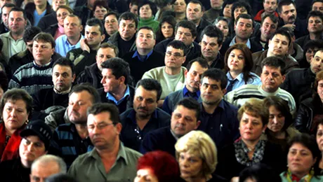 Feroviarii protesteaza fata de reducerea locurilor de munca