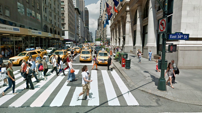 34th Street și Fifth Avenue