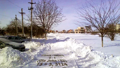 Șoc și nițică groază: Deszăpezire cu previziuni