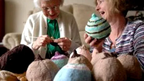 Sani din lana pentru tinerele mame (Poze)