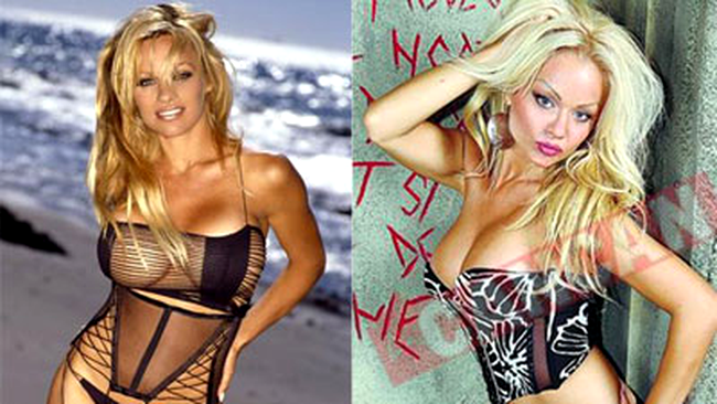 pamela anderson si gilda ghete