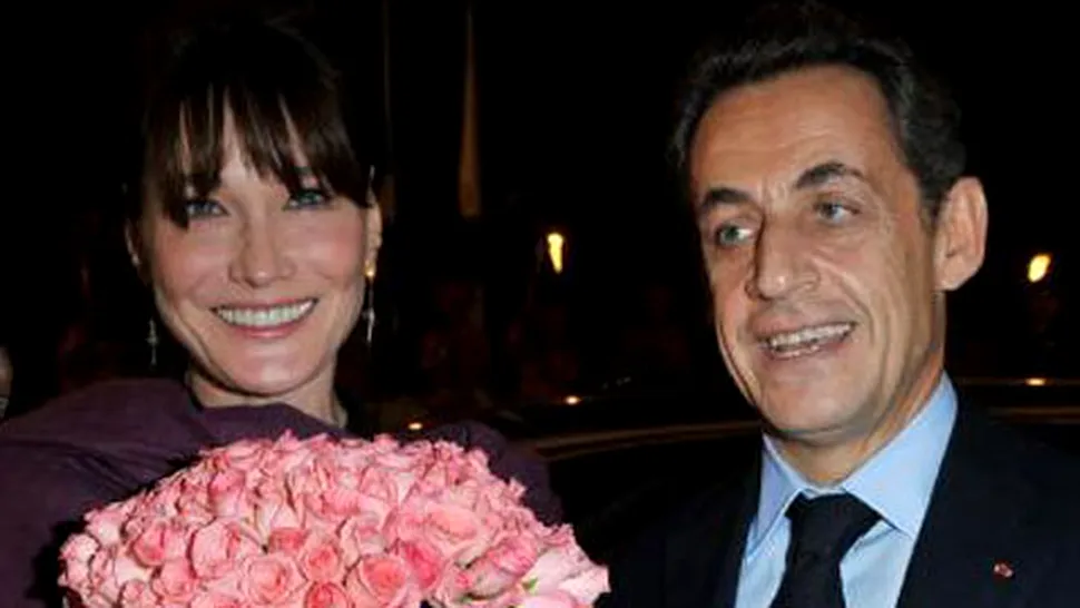 Carla Bruni ii va naste un baiat presedintelui Nicholas Sarkozy
