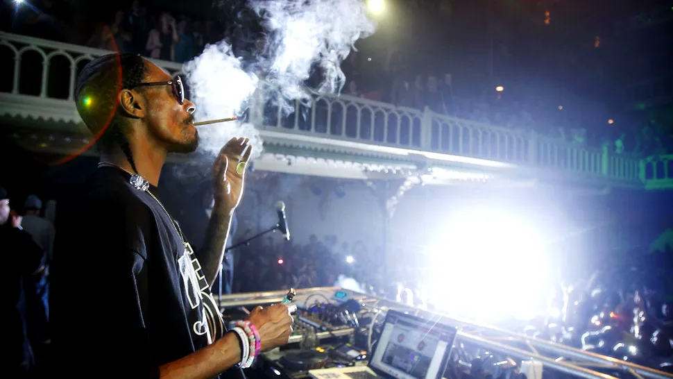 Snoop Dogg a fumat canabis în Casa Albă
