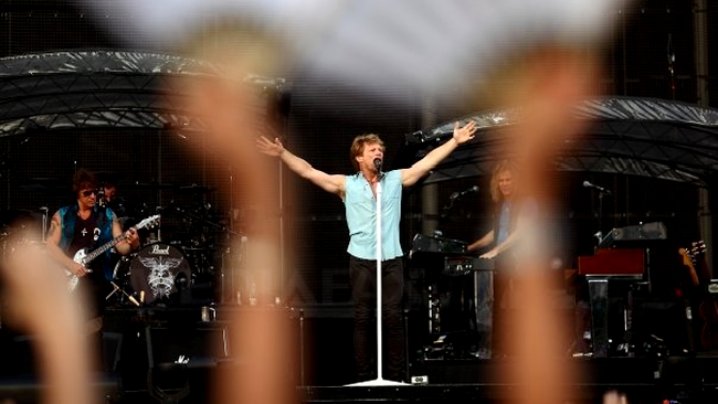 Jon Bon Jovi a fost in forma maxima si la Bucuresti