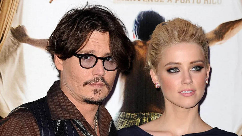 Johnny Depp s-a împăcat cu Amber Heard