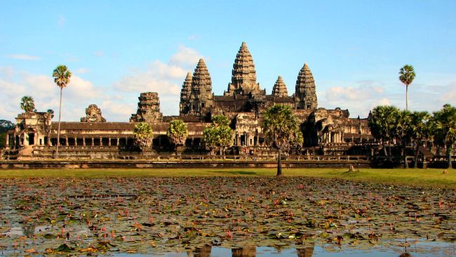 Angkor Wat în Siem Riep, Cambodgia.