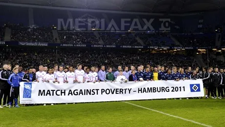 Hagi si Popescu, alaturi de Ronaldo si Zidane intr-un meci impotriva saraciei