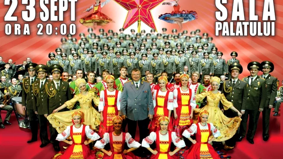 Vin ruşii! Corul Armatei Roşii vine la Bucureşti!