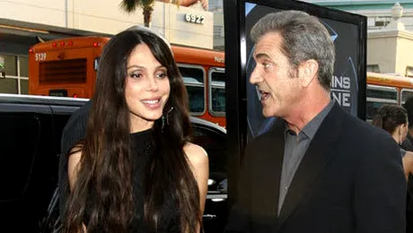 Mel Gibson o injura pe Oksana ca la usa cortului! (audio)