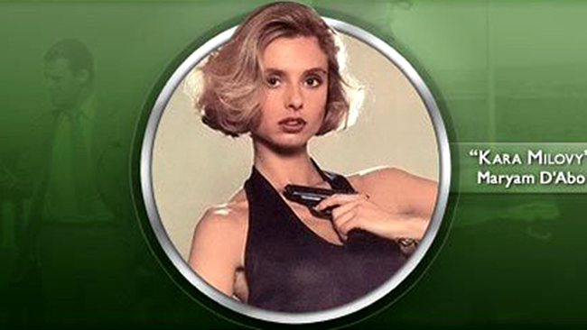 The Living Daylights (1987). Maryam D'Abo