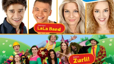 LaLa Band şi Zurli te aşteaptă în parc!