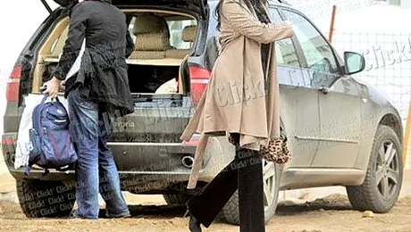 Andreea Marin, pe tocuri prin gropile din Ferentari