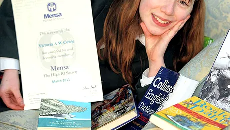 La 11 ani, are un IQ mai mare decat al lui Einstein!