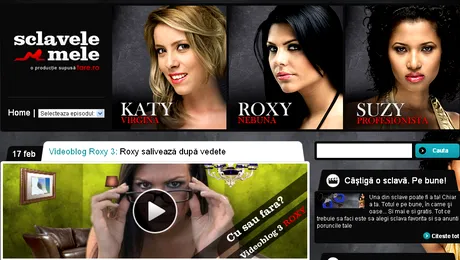 Fotomodelele din show-ul „SclaveleMele.ro” au atras deja 100.000 de stapani virtuali!