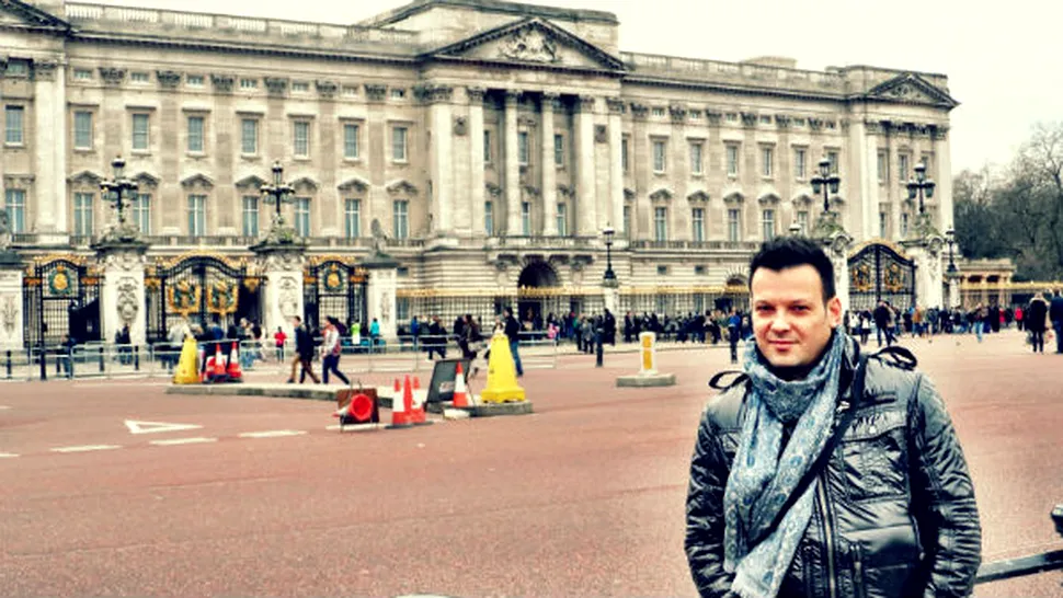 Dan de la Fly Project în vizită la Palatul Buckingham