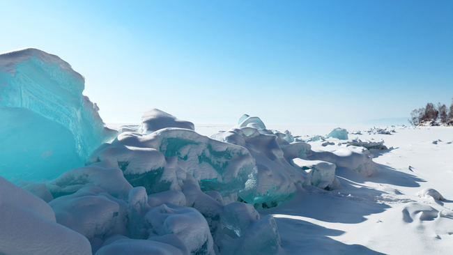 Lacul de Nord Baikal, Rusia