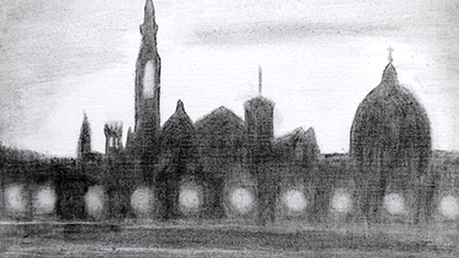 Alessandro Ricci + desen cu praf