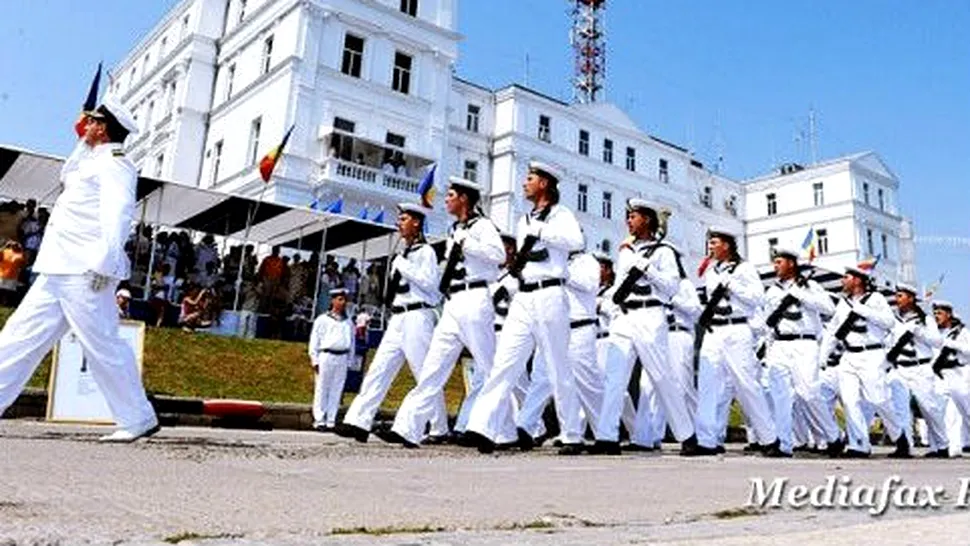 Ziua Marinei, sarbatorită cu ceremonii militare și exerciții demonstrative