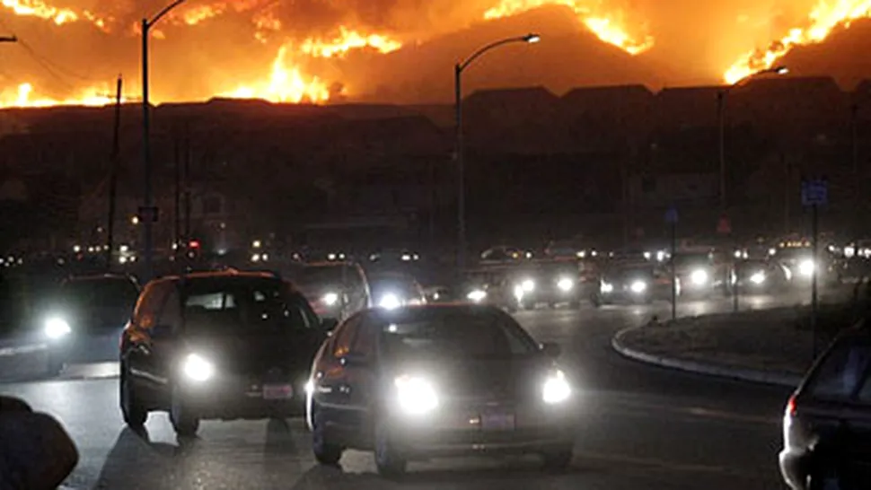 California e pe jar, din cauza incendiilor
