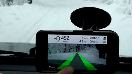 O noua aplicatie GPS va permite sa vedeti tot timpul drumul
