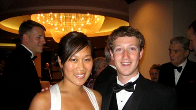 Mark Zuckerberg si Priscilla Chan