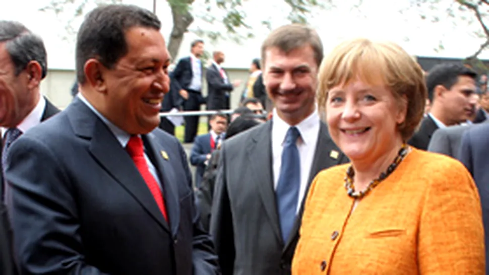 Chavez isi prezinta scuze lui Merkel