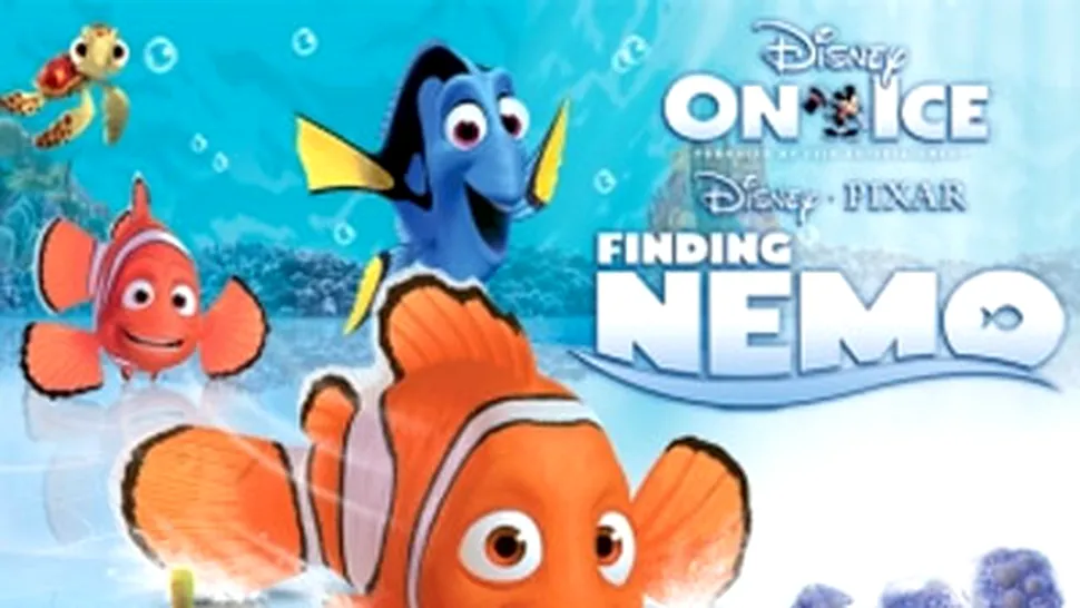Finding Nemo face spectacol pe gheata (Foto)