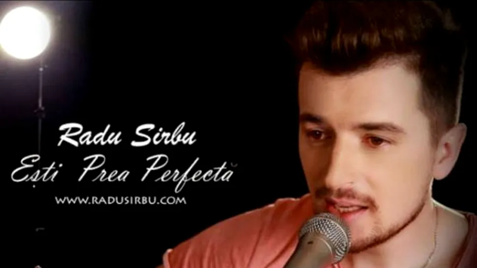 Radu Sârbu lansează varianta acustică a piesei „Eşti prea perfectă”