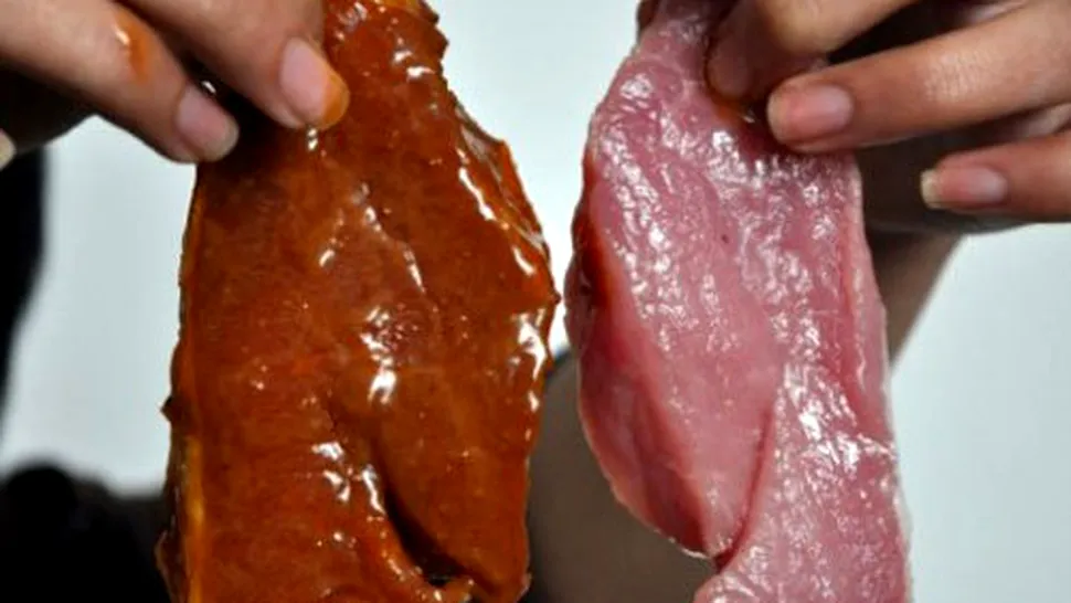 Chinezii transforma carnea de porc in vita, in doar 90 de minute (Poze)