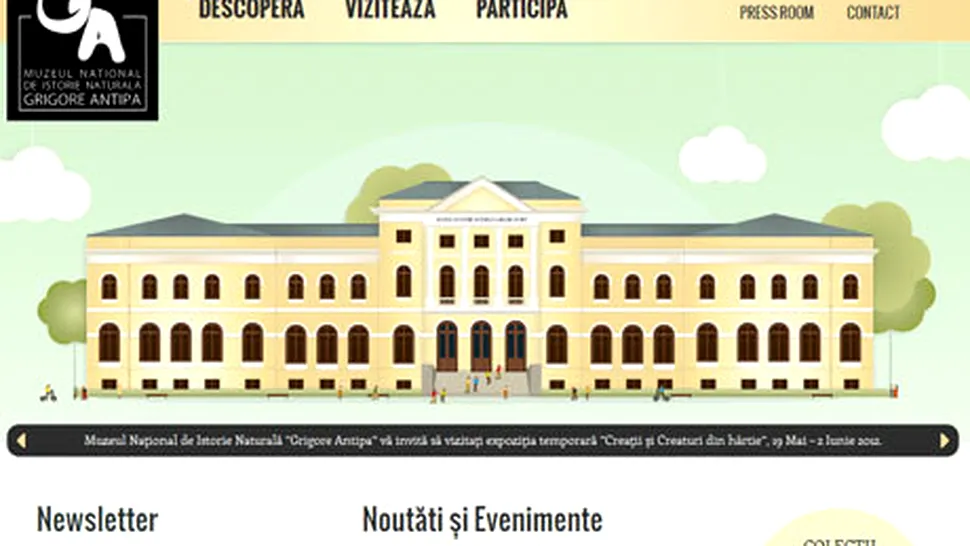 Muzeul Antipa, acum și virtual