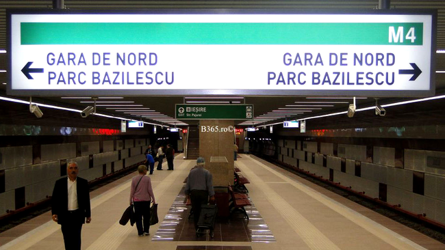 Statia Jiului, recent inaugurata pe M4