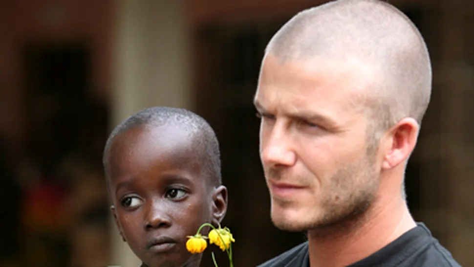 Beckham, în vizită în Sierra Leone